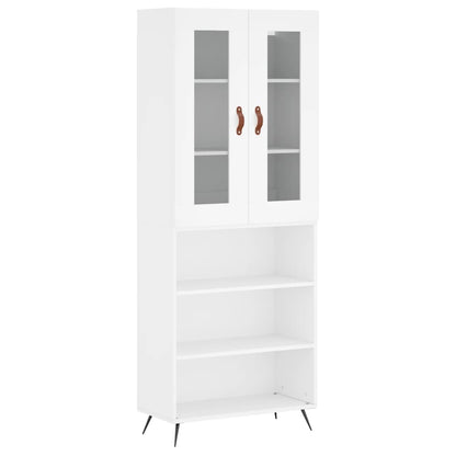 Skap Hvit 69,5x34x180 cm