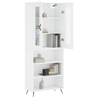 Skap Hvit 69,5x34x180 cm