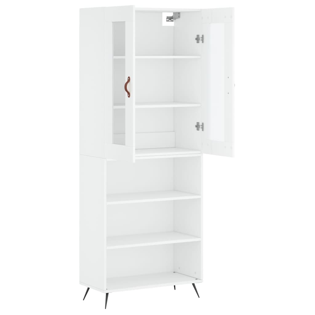 Skap Hvit 69,5x34x180 cm