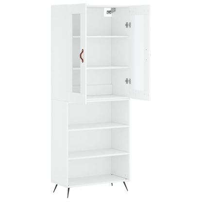 Skap Hvit 69,5x34x180 cm