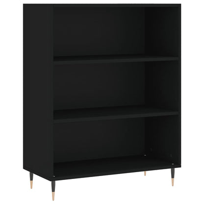 Skap Svart 69,5x34x180 cm