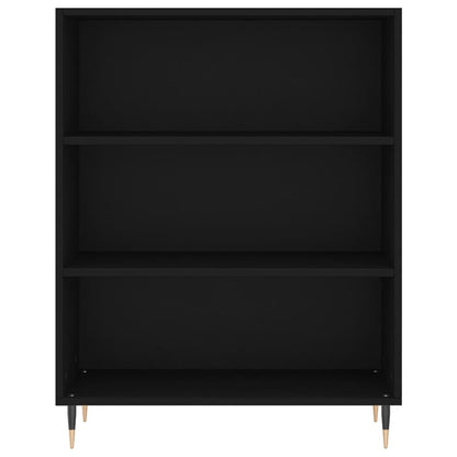 Skap Svart 69,5x34x180 cm