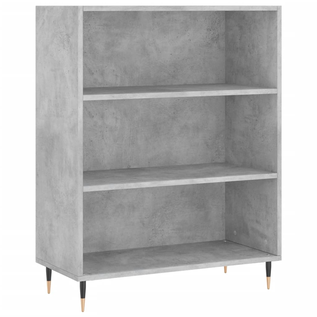 Skap Betonggrå 69,5x34x180 cm