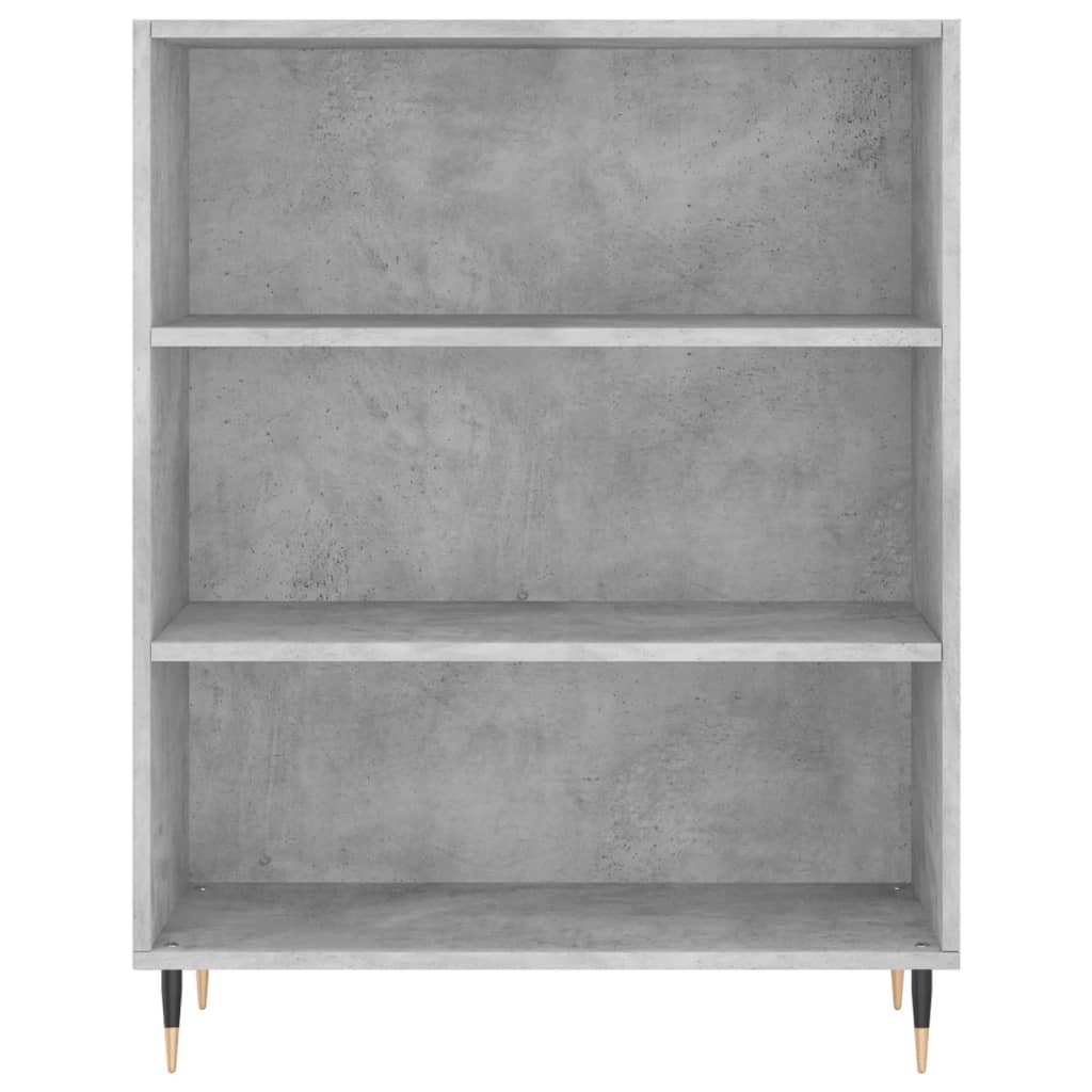 Skap Betonggrå 69,5x34x180 cm