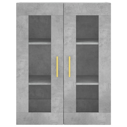 Skap Betonggrå 69,5x34x180 cm