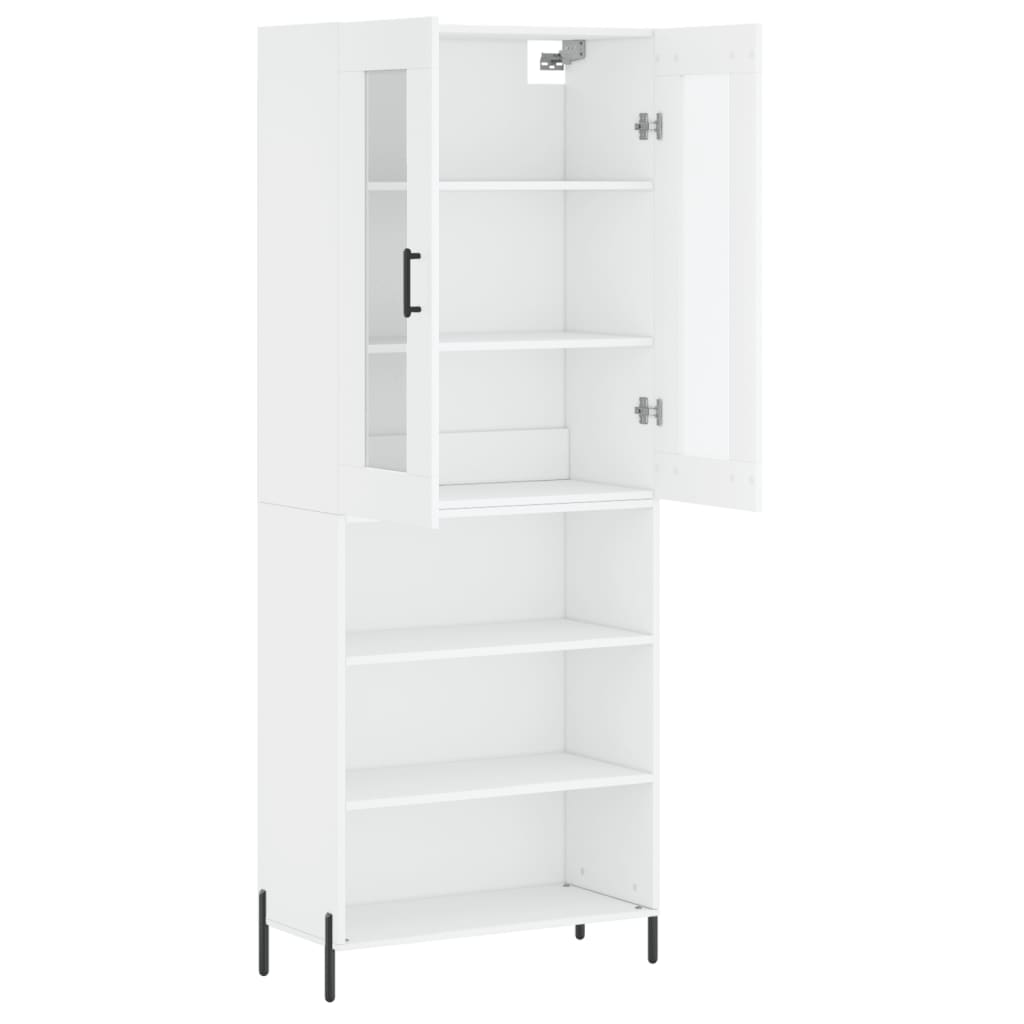 Skap Hvit 69,5x34x180 cm