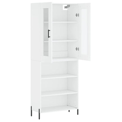 Skap Hvit 69,5x34x180 cm