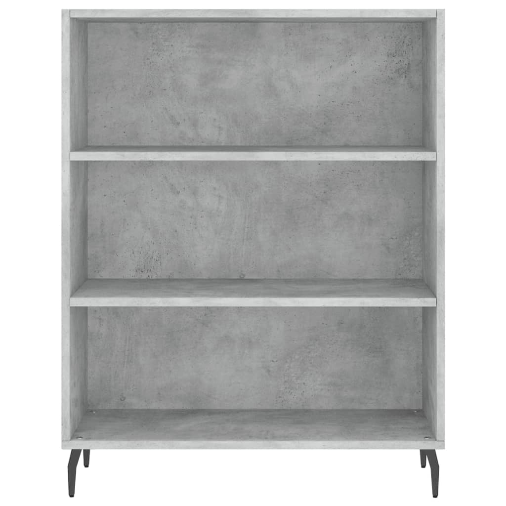 Skap Betonggrå 69,5x34x180 cm