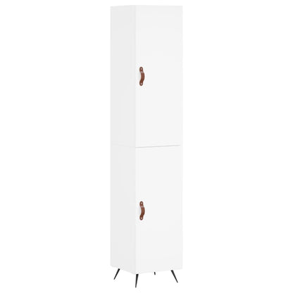 Skap Hvit 34,5x34x180 cm