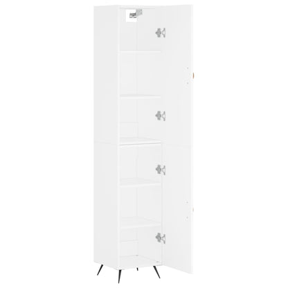 Skap Hvit 34,5x34x180 cm