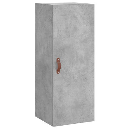 Skap Betonggrå 34,5x34x180 cm