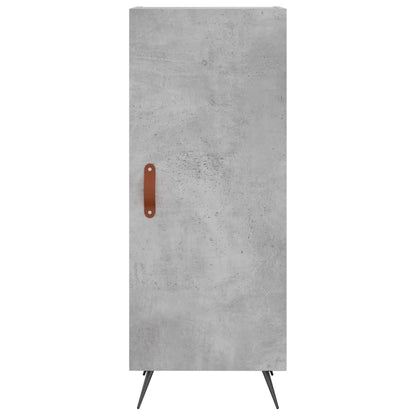 Skap Betonggrå 34,5x34x180 cm