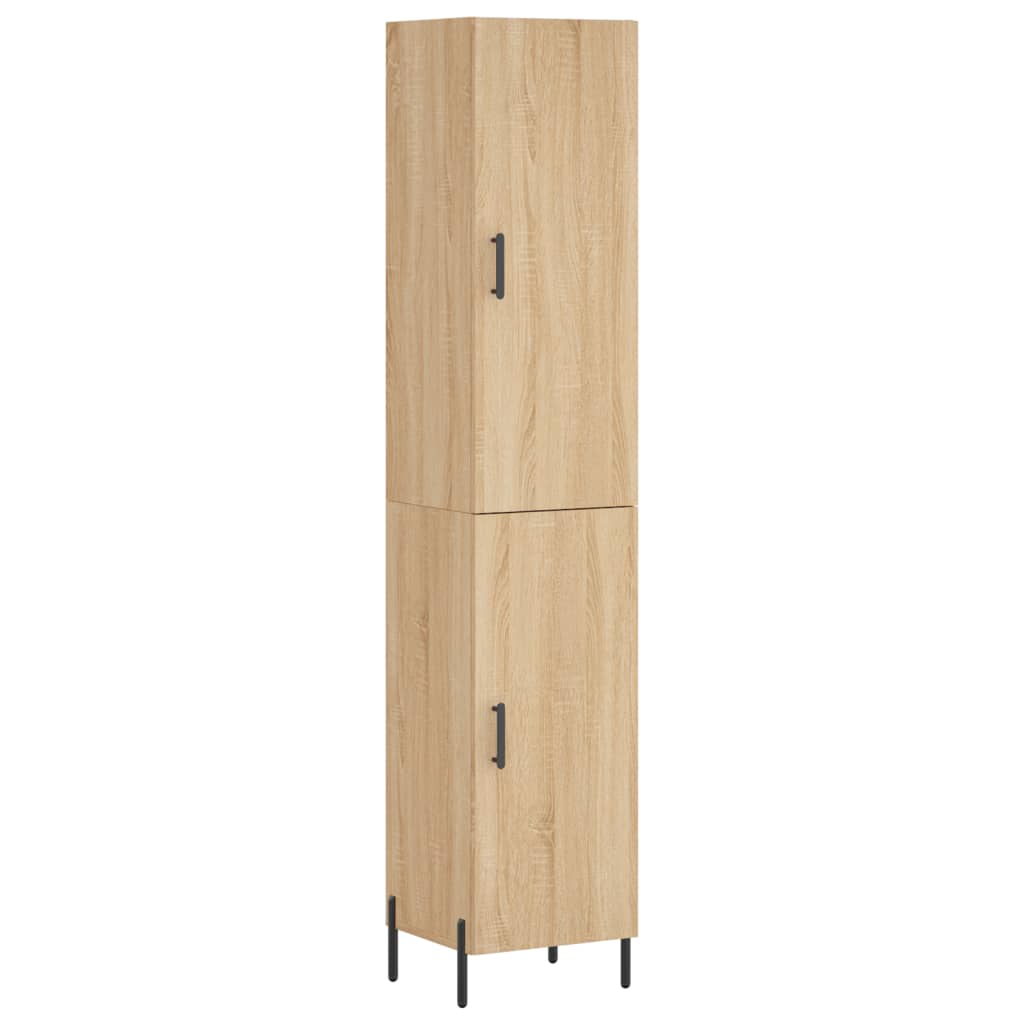 Skap Sonoma Eik 34,5x34x180 cm