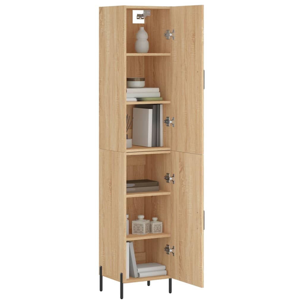 Skap Sonoma Eik 34,5x34x180 cm