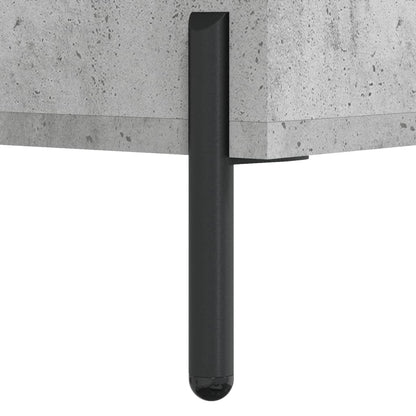 Skap Betonggrå 34,5x34x180 cm