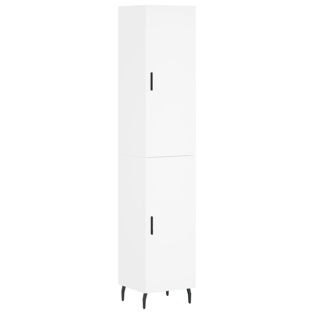 Skap Hvit 34,5x34x180 cm