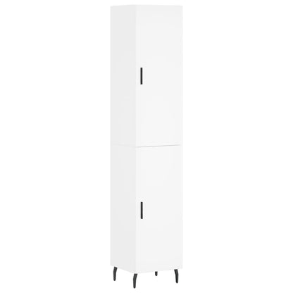 Skap Hvit 34,5x34x180 cm