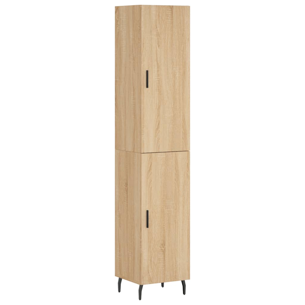 Skap Sonoma Eik 34,5x34x180 cm