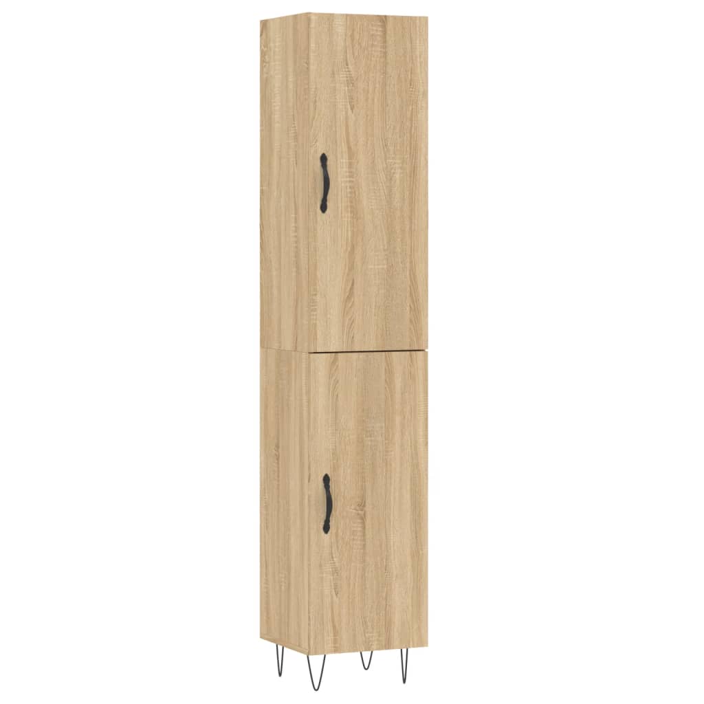 Skap Sonoma Eik 34,5x34x180 cm
