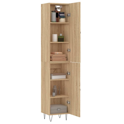 Skap Sonoma Eik 34,5x34x180 cm