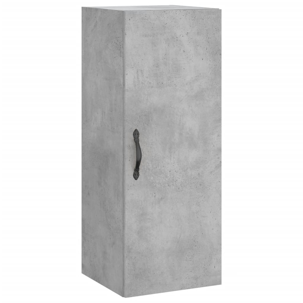 Skap Betonggrå 34,5x34x180 cm