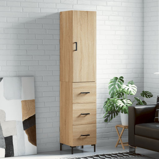Skap Sonoma Eik 34,5x34x180 cm
