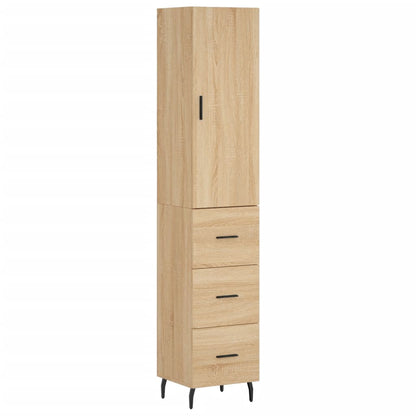 Skap Sonoma Eik 34,5x34x180 cm