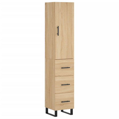 Skap Sonoma Eik 34,5x34x180 cm