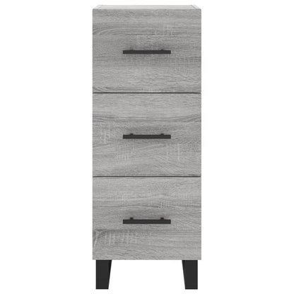 Skap Sonoma Grå 34,5x34x180 cm