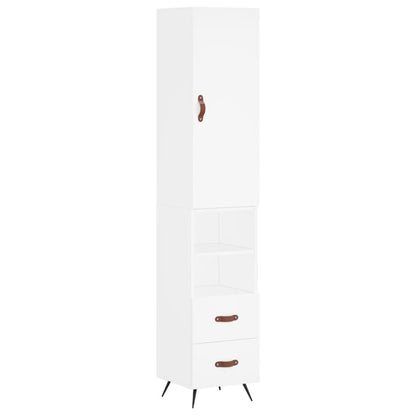 Skap Hvit 34,5x34x180 cm