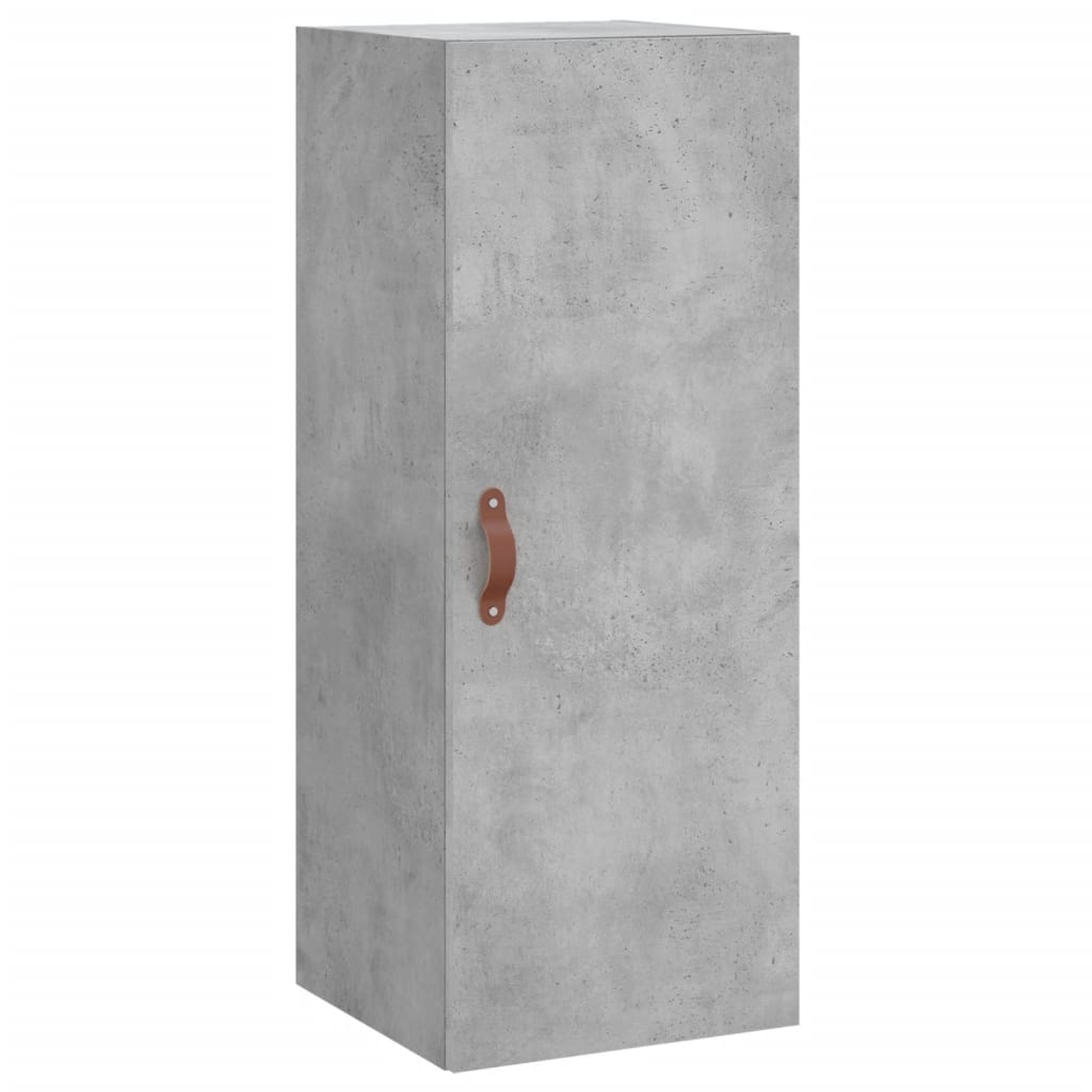 Skap Betonggrå 34,5x34x180 cm