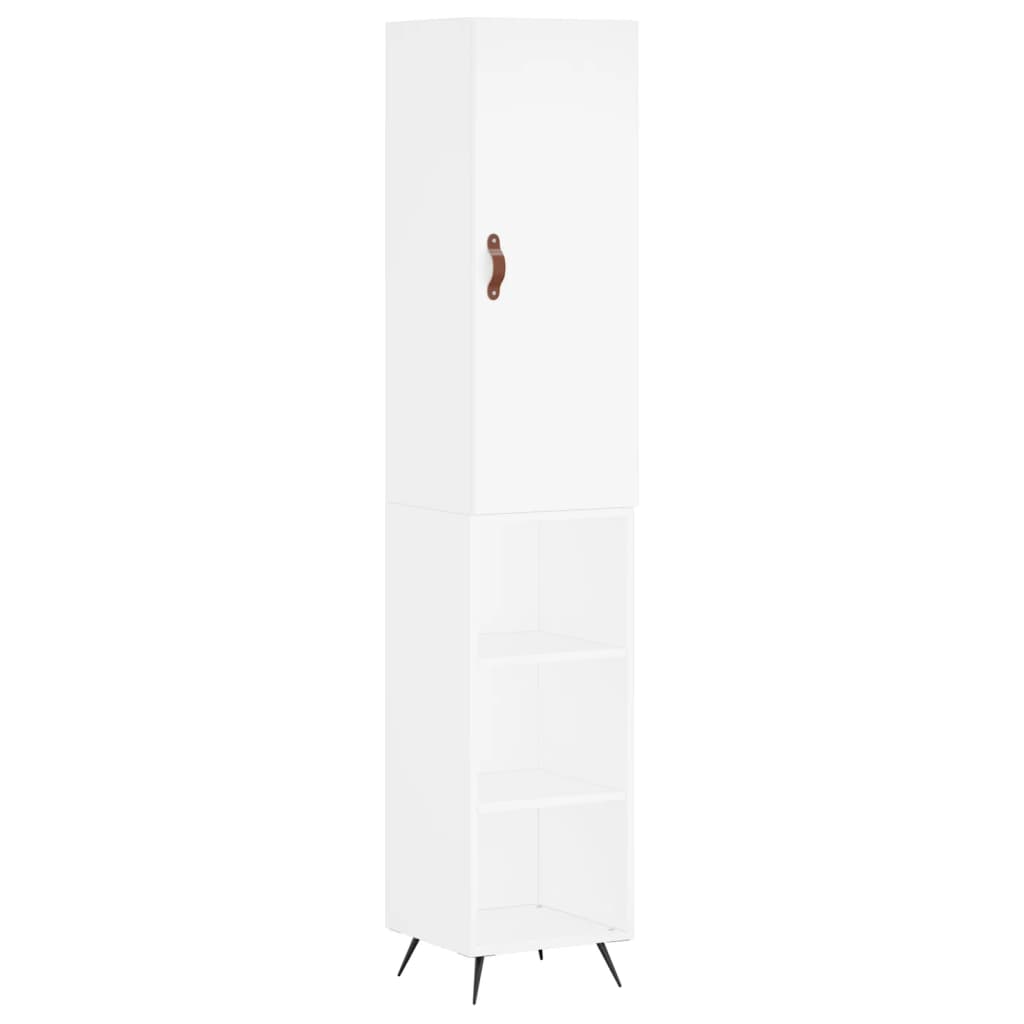 Skap Hvit 34,5x34x180 cm
