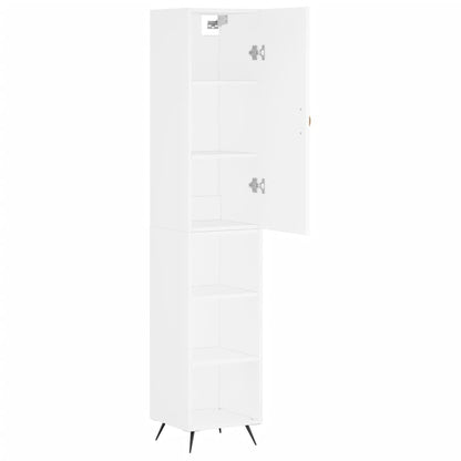 Skap Hvit 34,5x34x180 cm