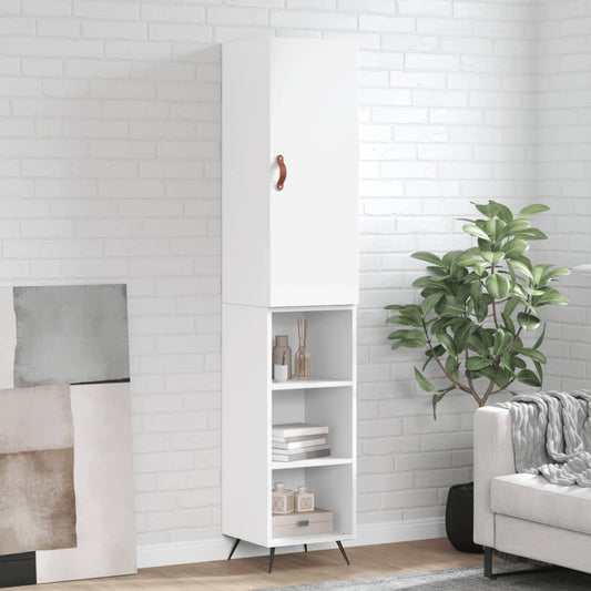Skap Hvit 34,5x34x180 cm