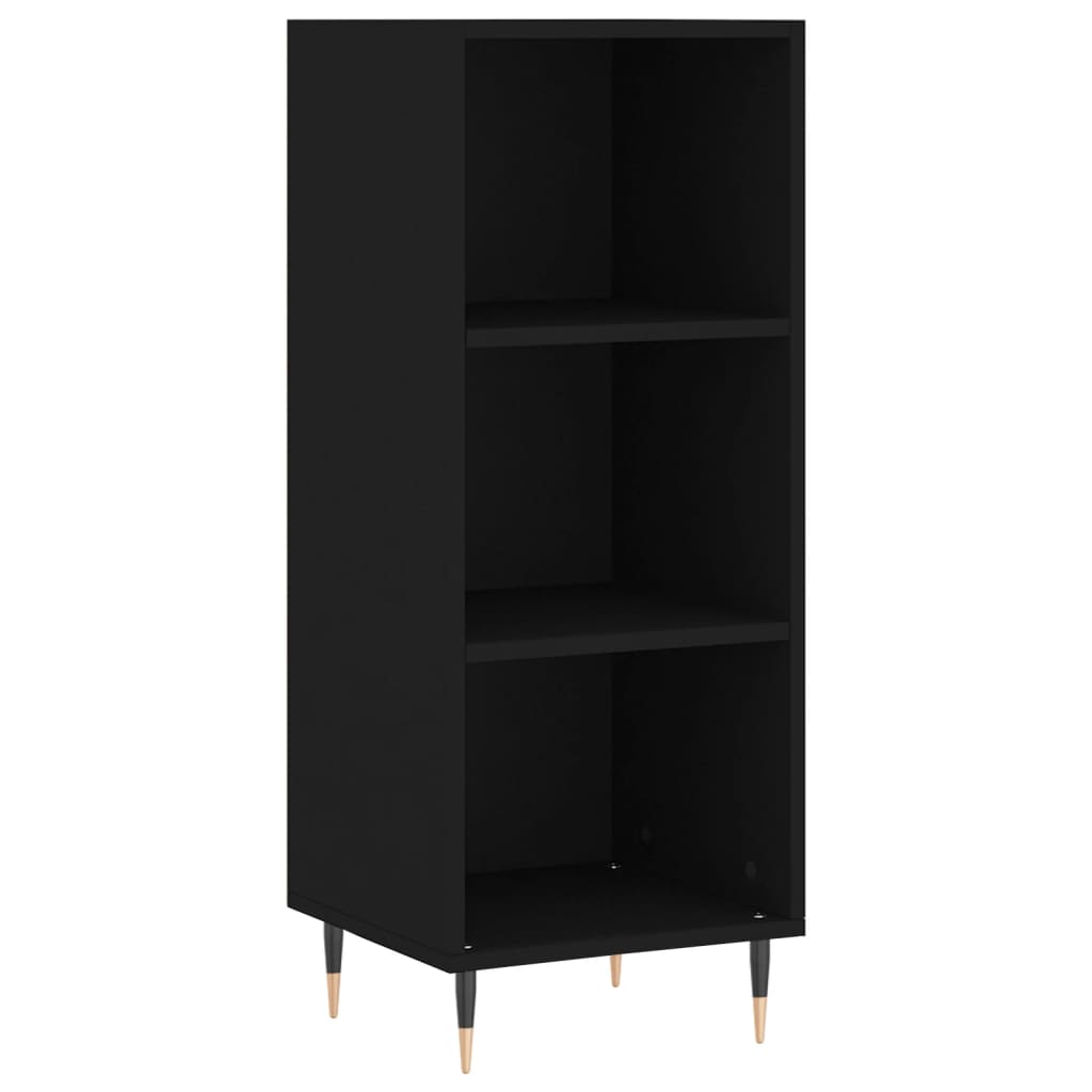 Skap Svart 34,5x34x180 cm