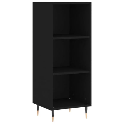 Skap Svart 34,5x34x180 cm