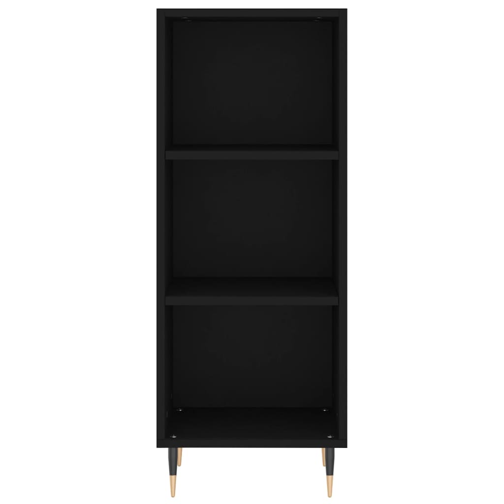 Skap Svart 34,5x34x180 cm