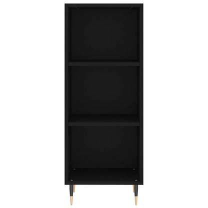 Skap Svart 34,5x34x180 cm