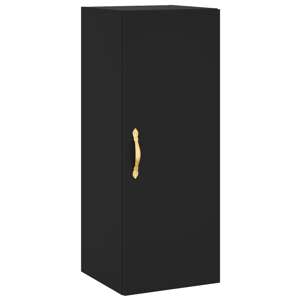 Skap Svart 34,5x34x180 cm