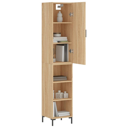 Skap Sonoma Eik 34,5x34x180 cm