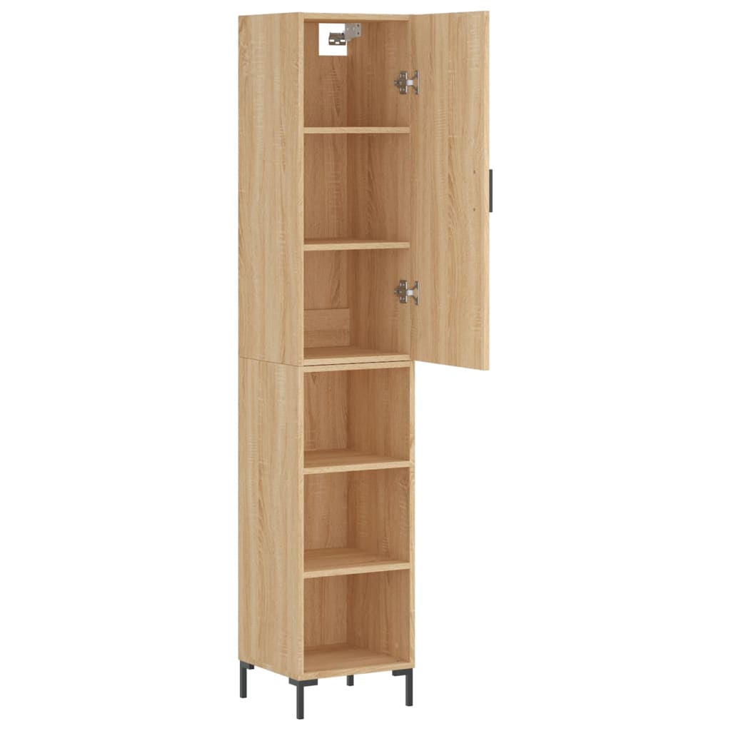 Skap Sonoma Eik 34,5x34x180 cm