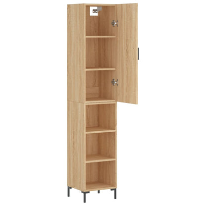 Skap Sonoma Eik 34,5x34x180 cm