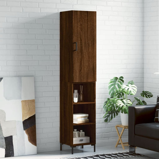 Skap Brun Eik 34,5x34x180 cm
