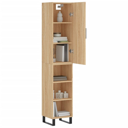 Skap Sonoma Eik 34,5x34x180 cm