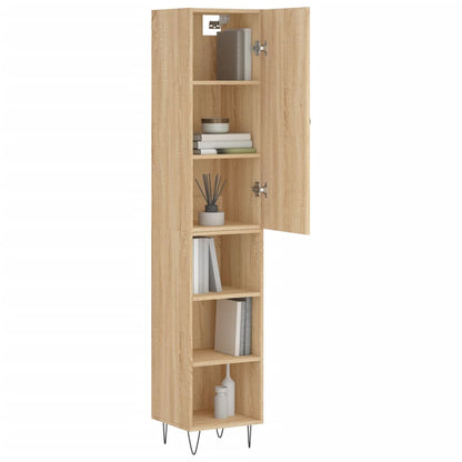 Skap Sonoma Eik 34,5x34x180 cm
