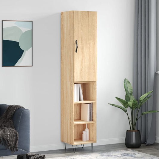 Skap Sonoma Eik 34,5x34x180 cm