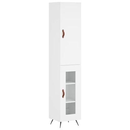 Skap Hvit 34,5x34x180 cm