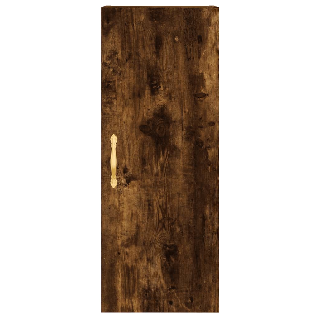 Skap Røkt Eik 34,5x34x180 cm