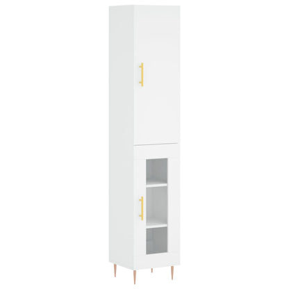 Skap Hvit 34,5x34x180 cm