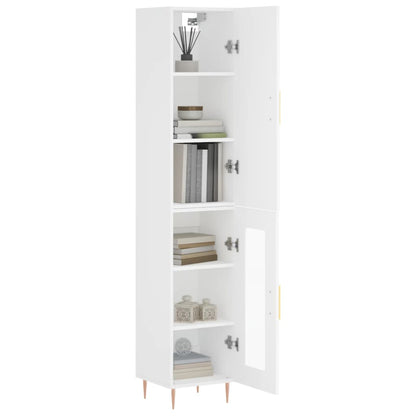 Skap Hvit 34,5x34x180 cm